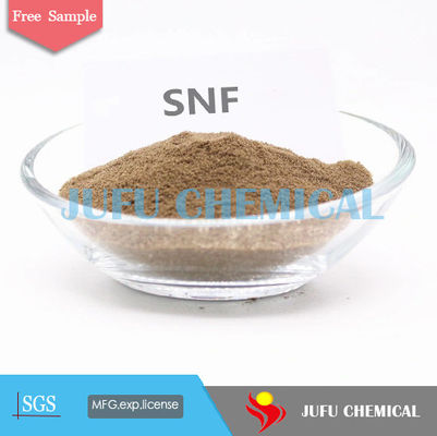 สารลดน้ำพิเศษ Snf Sulfonated Naphthalene Formaldehyde Cas 9084-06-4 สารเติมแต่งคอนกรีตผสม