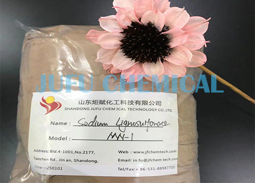 สารเติมแต่งสารละลายน้ำถ่านหิน โซเดียมลิกโนซัลโฟเนต สารรีดิวซ์น้ำ Na Lignosulphonate