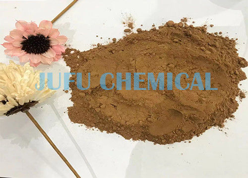 Na Lignosulfonate CAS 8068-05-1 สารลดน้ำพิเศษแบบผงไหลฟรี C20H24Na2O10S2