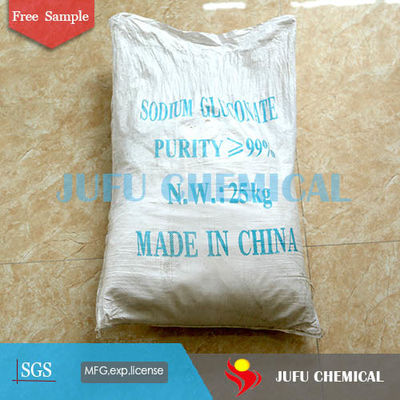 Cas 527-07-1 เกลือโซเดียมของกรดกลูโคนิกสำหรับสารเติมแต่งปิโตรเลียมผสมคอนกรีต